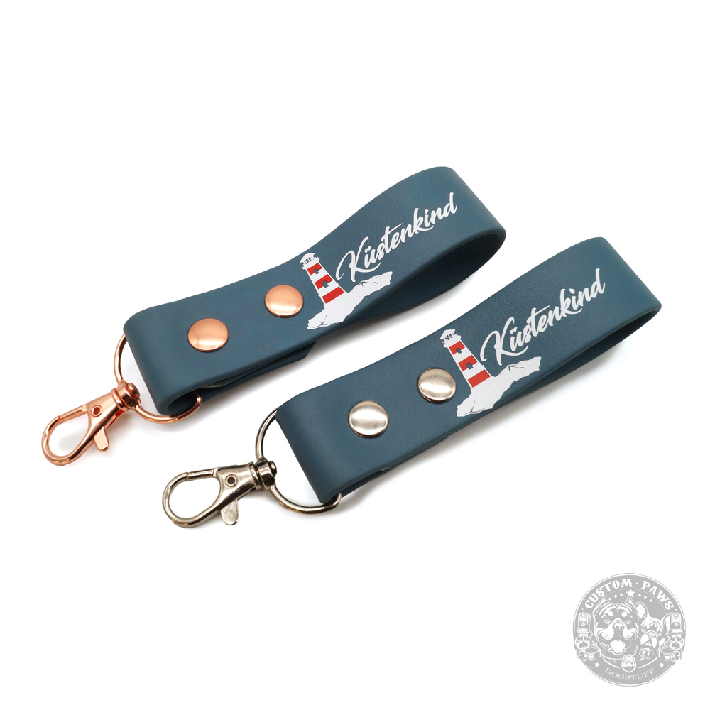 Biothane Schlüsselanhänger „Küstenkind“ | Robust & Wetterfest