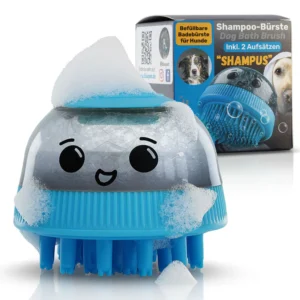 BLUEPET® - Befüllbare Badebürste für Hunde