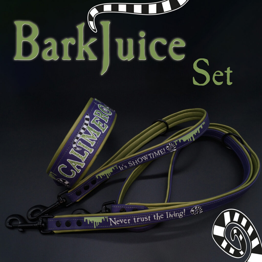 halloween halsband und leine, beetlejuice