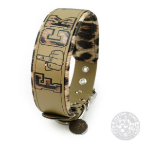 Gepolstertes Halsband aus Biothane