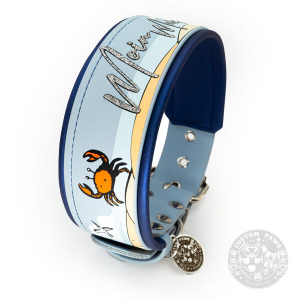 Gepolstertes Halsband aus Biothane "Northsea" | Large