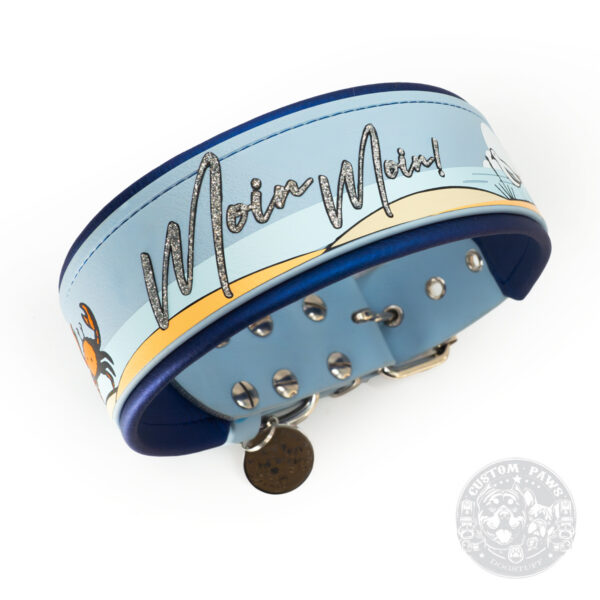 Gepolstertes Halsband aus Biothane "Northsea" | Large – Bild 3