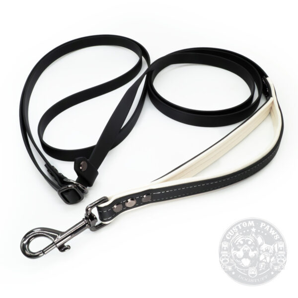 Cross Body Hundeleine aus Biothane mit integriertem Kurzführer „Flex Grip“