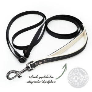 Cross Body Hundeleine aus Biothane mit integriertem Kurzführer „Flex Grip“
