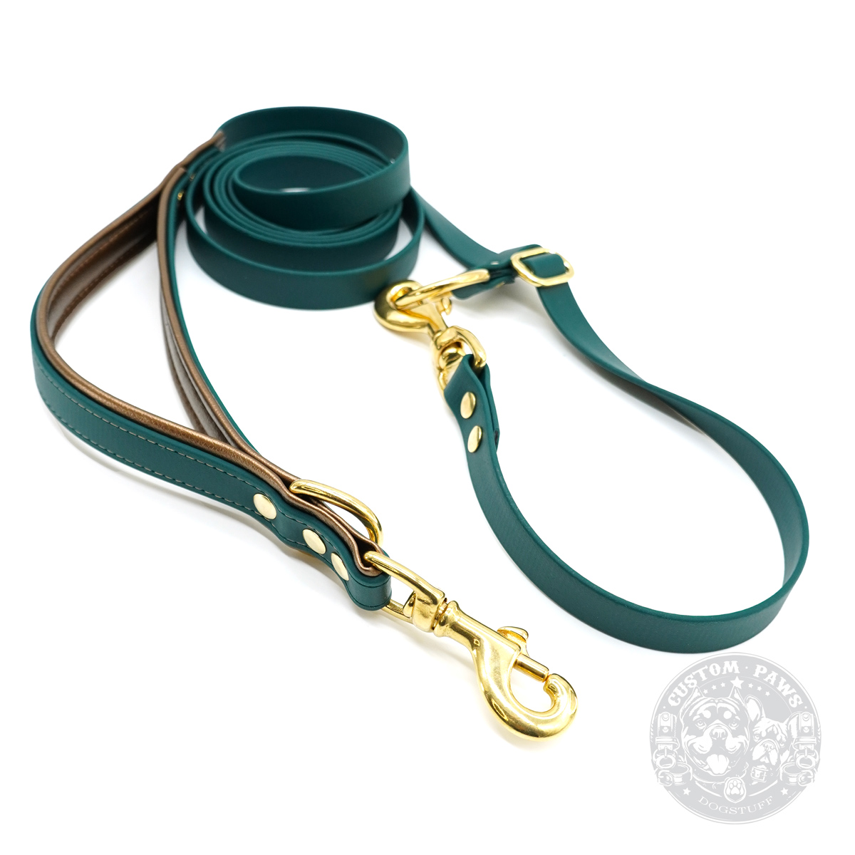 Verstellbare Cross Body Hundeleine aus Biothane mit integriertem Kurzführer | „Flex Grip PRO“ – Bild 3