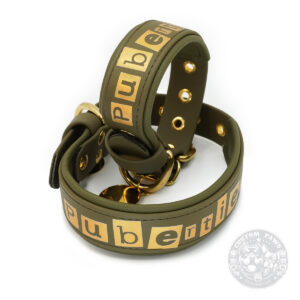 Sofortkauf: Gepolstertes Halsband aus Biothane „Pubertier“  | Medium