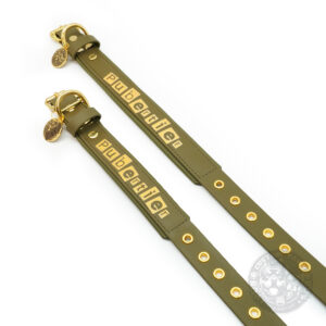 Sofortkauf: Gepolstertes Halsband aus Biothane „Pubertier“  | Medium