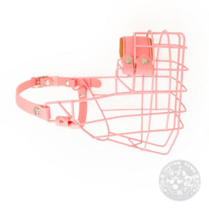 Sofortkauf - Chopo Maulkorb Rottweiler Hündin | Rosa & Copper