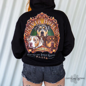 Rivia Bulls Kennel Hoodie Unisex | Offizieller American Bully XL Hoodie