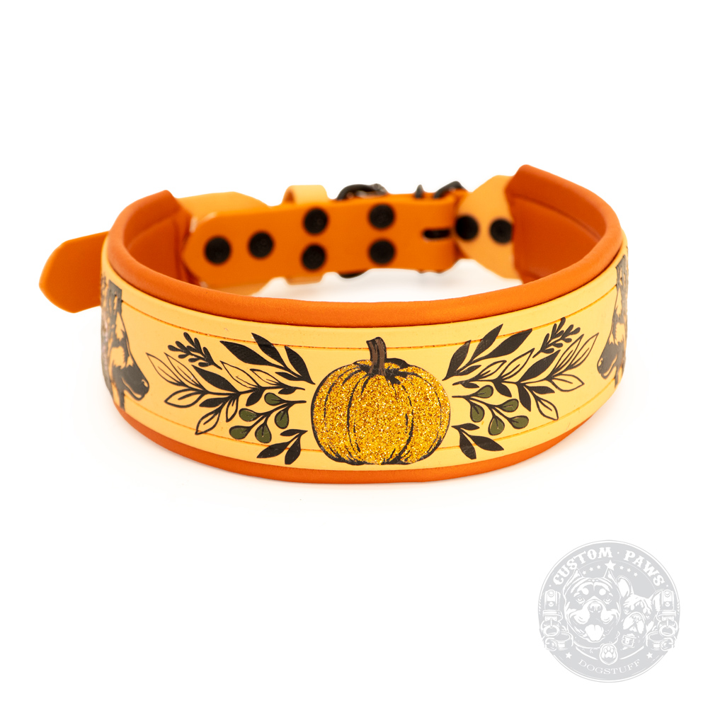 "Autumn Shepherd Glow" – Sofortkauf Halsband Duo mit Verjüngung | HU 50-60 cm – Bild 3