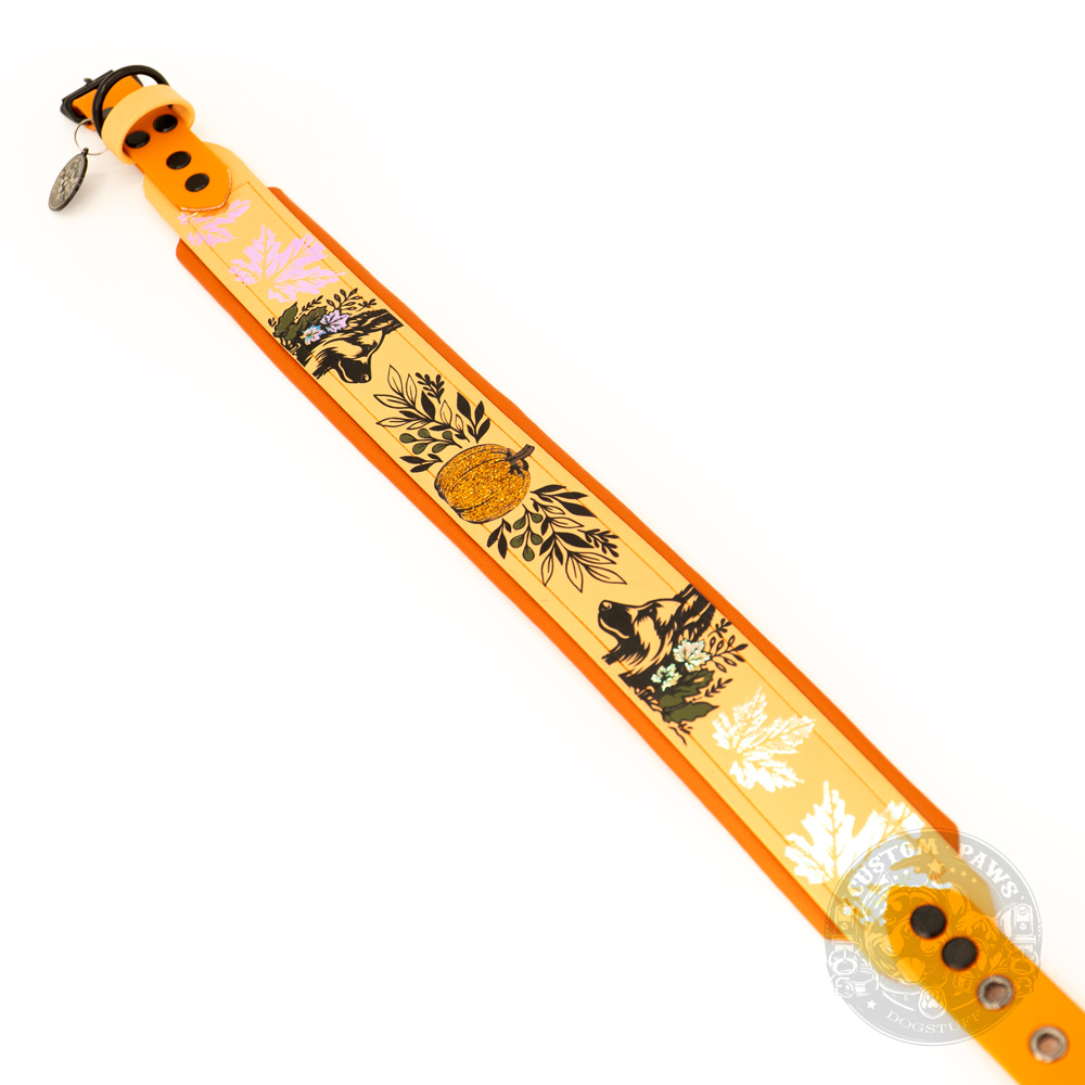 "Autumn Shepherd Glow" – Sofortkauf Halsband Duo mit Verjüngung | HU 50-60 cm – Bild 2