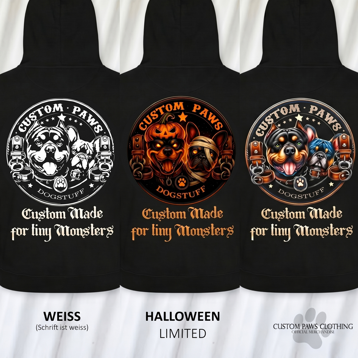Custom Paws Dogstuff Hoodie Unisex | Offizieller Community Hoodie – Bild 4